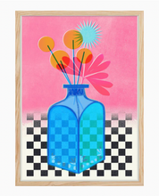 Load image into Gallery viewer, Risograph Flowers
