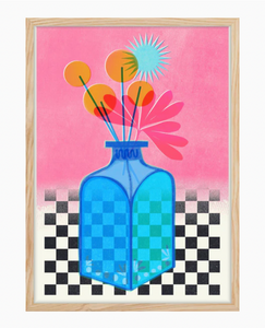 Risograph Flowers