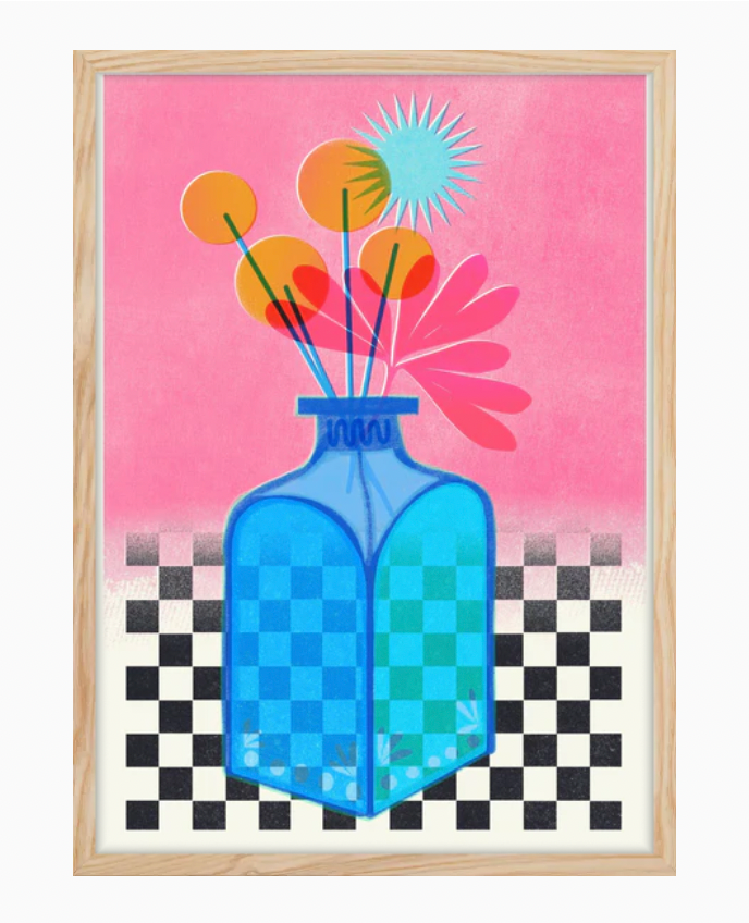 Risograph Flowers