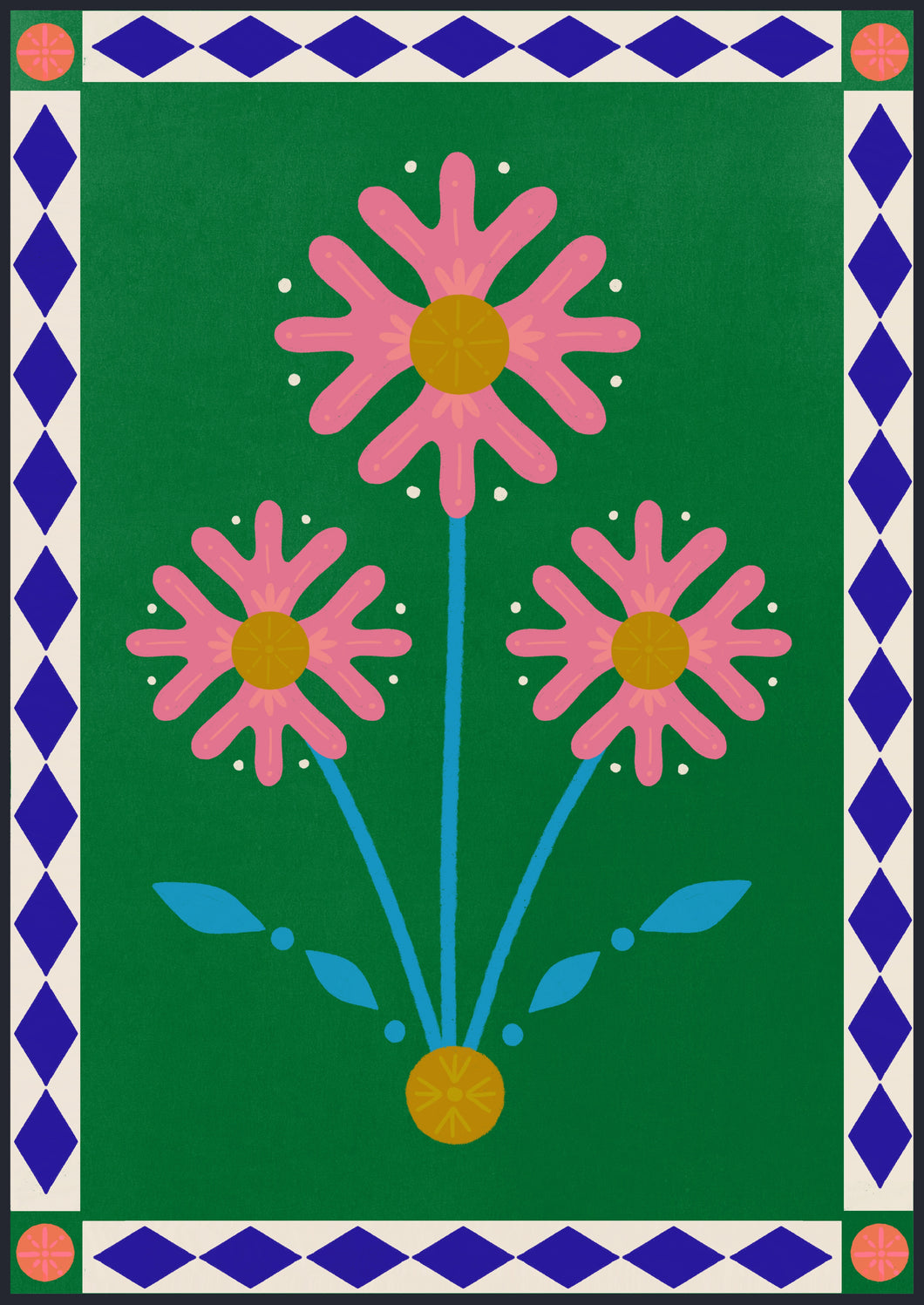 Folk Flower 1