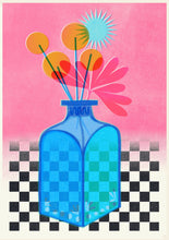 Load image into Gallery viewer, Risograph Flowers
